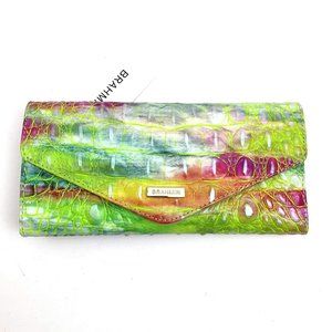 Brahmin Veronica Delight Melbourne embossed leather wallet